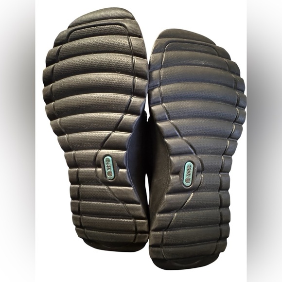 Bzees Mules Clogs Womens Black Glitter Slip On Shoes Size 9 Slides - Picture 7 of 7